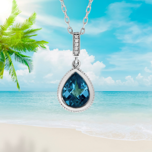 Reflections Pendant w/ Diamond Bail