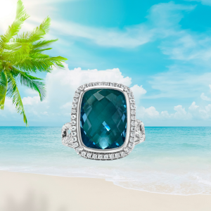Infinity Ring With Halo
