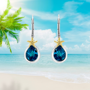 Reflections Starfish Earrings