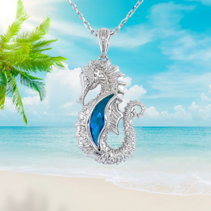 Small Seahorse Pendant