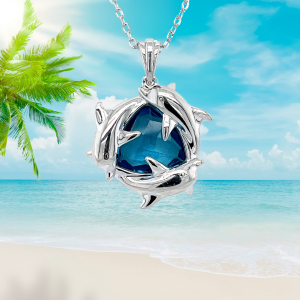 Dancing Dolphin Pendant